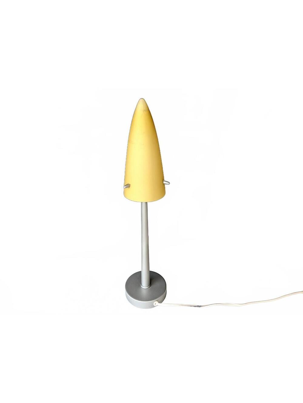 IKEA Kvintett B9421 Table Lamp Taiwan | Postmodern Yellow Bullet Mushroom Light - Picture 2 of 6
